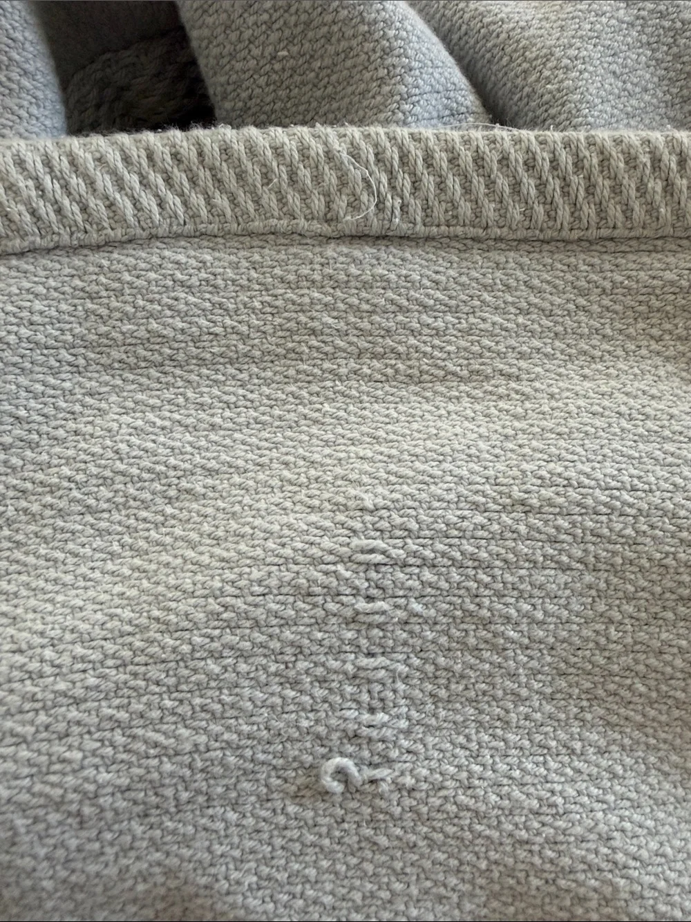 Ralph Lauren  Eggshell Blue Luxury Coverlet Blanket